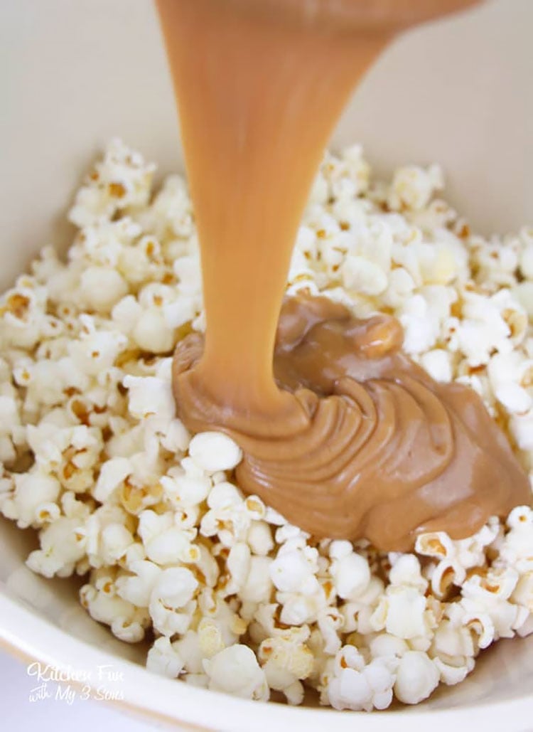 peanut butter popcorn
