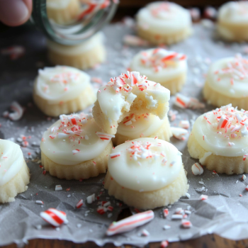 Easy Peppermint Meltaways