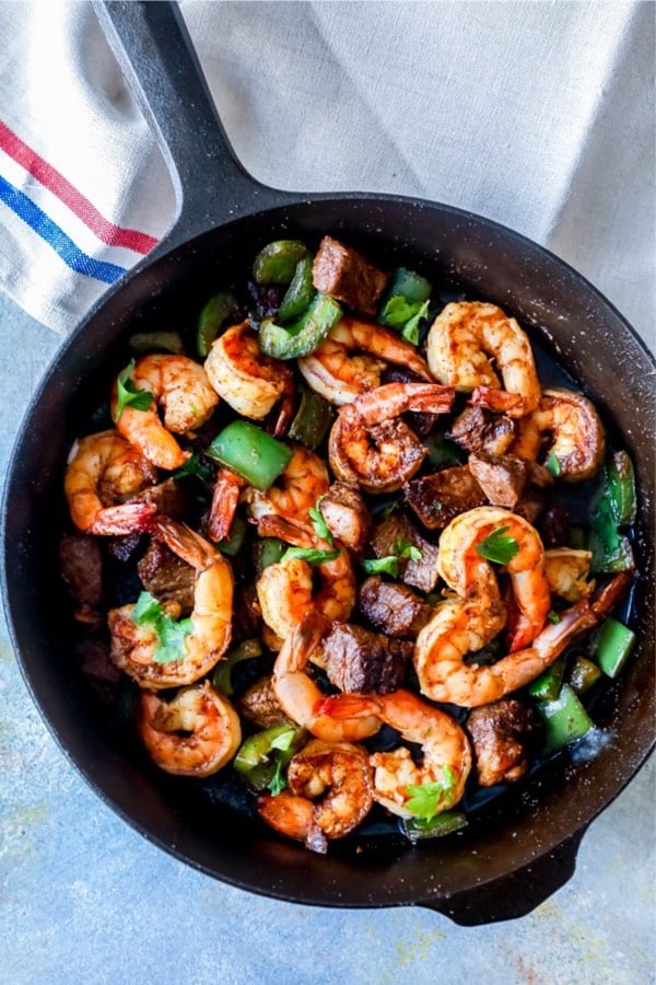 steak and shrimp dinner recipe for family