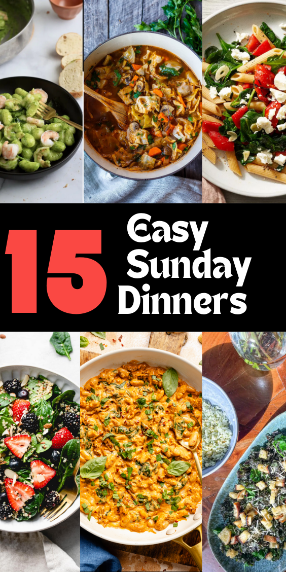 15 Easy Sunday Dinners That Are Perfect for Summer