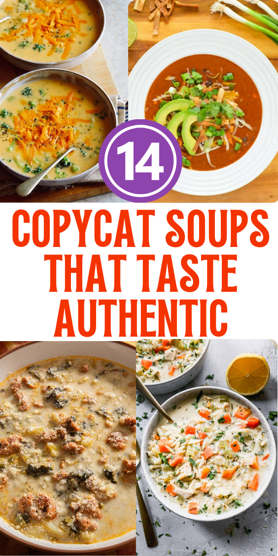 14 copycat soups that taste authentic