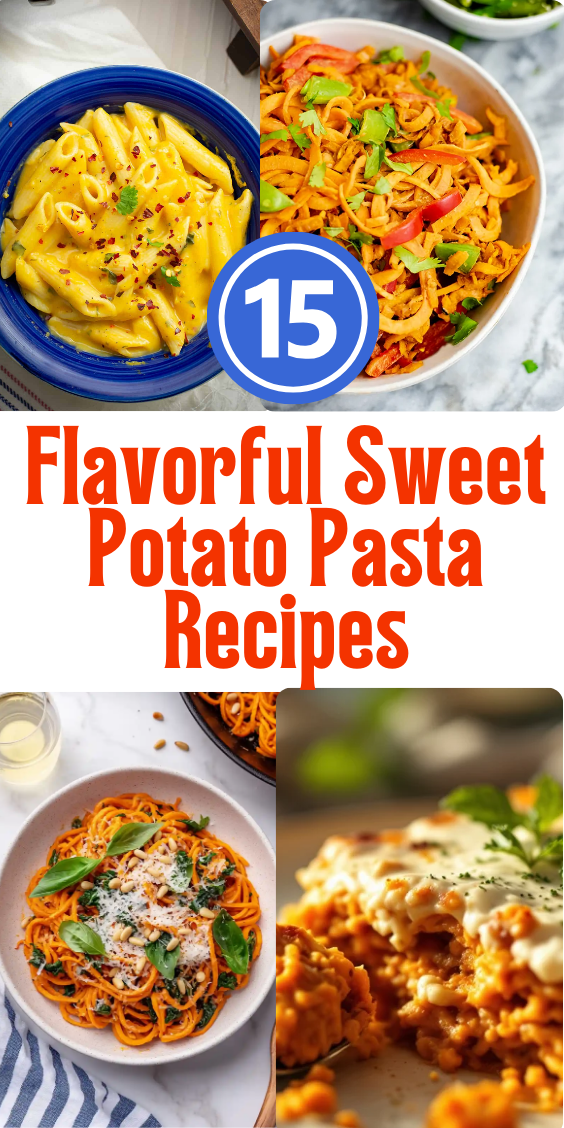15 Flavorful Sweet Potato Pasta Recipes