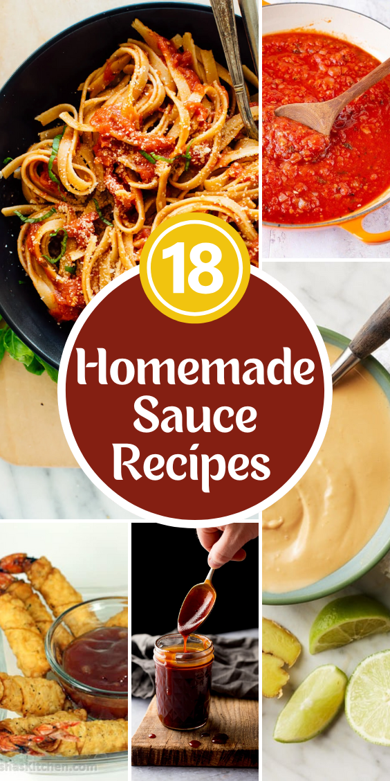 18 Homemade Sauce Recipes to Elevate Any Meal