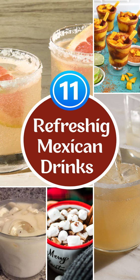 11 Refreshing Mexican Drink Recipes to Try at Home