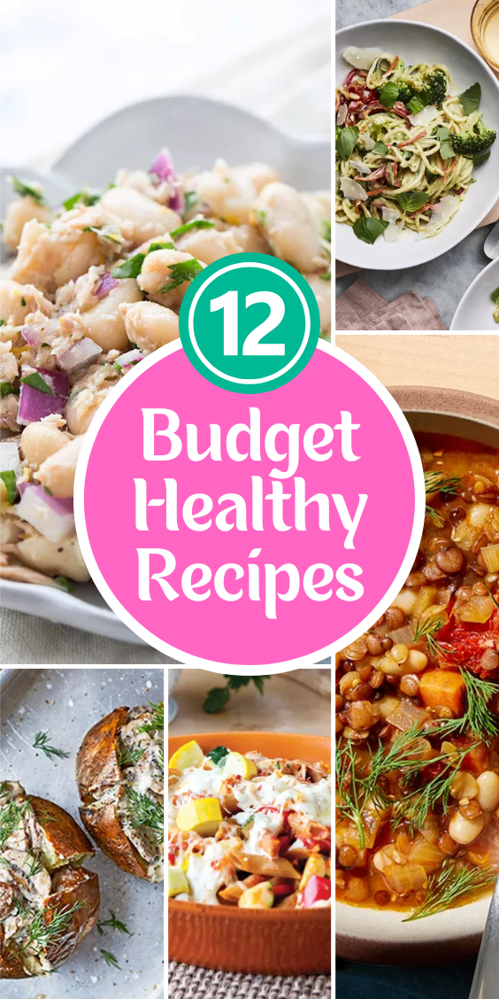 13 Budget healthy recipes