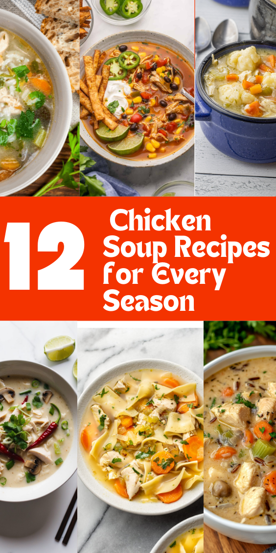 12 Wholesome Chicken Soup Recipes