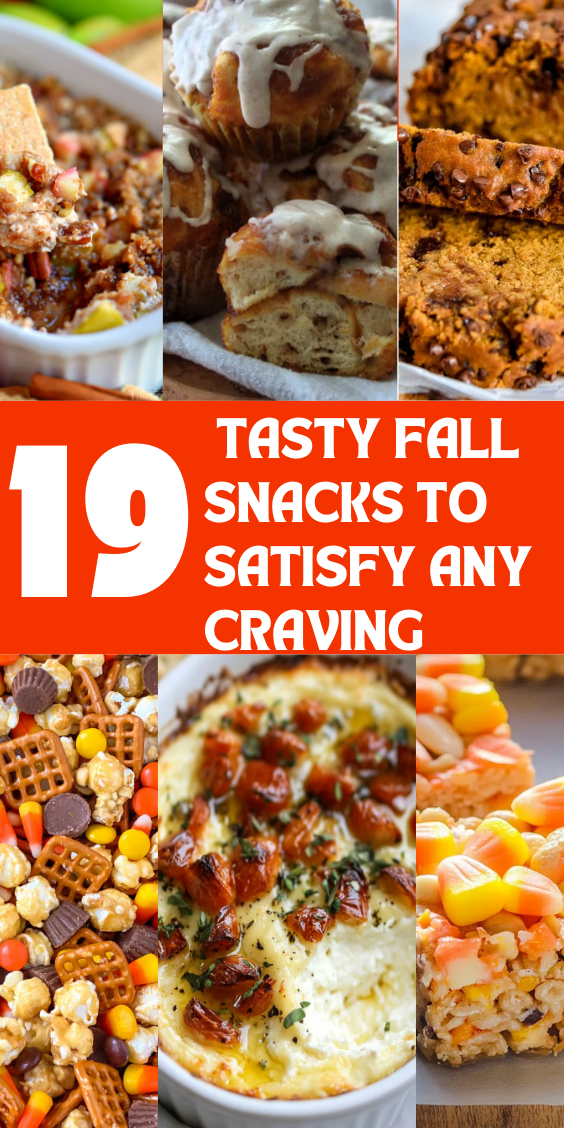 19 tasty fall snacks to satisfy any craving