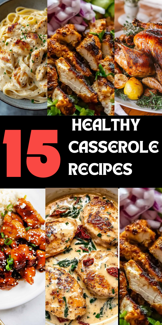 15 easy and healthy casserole recipes