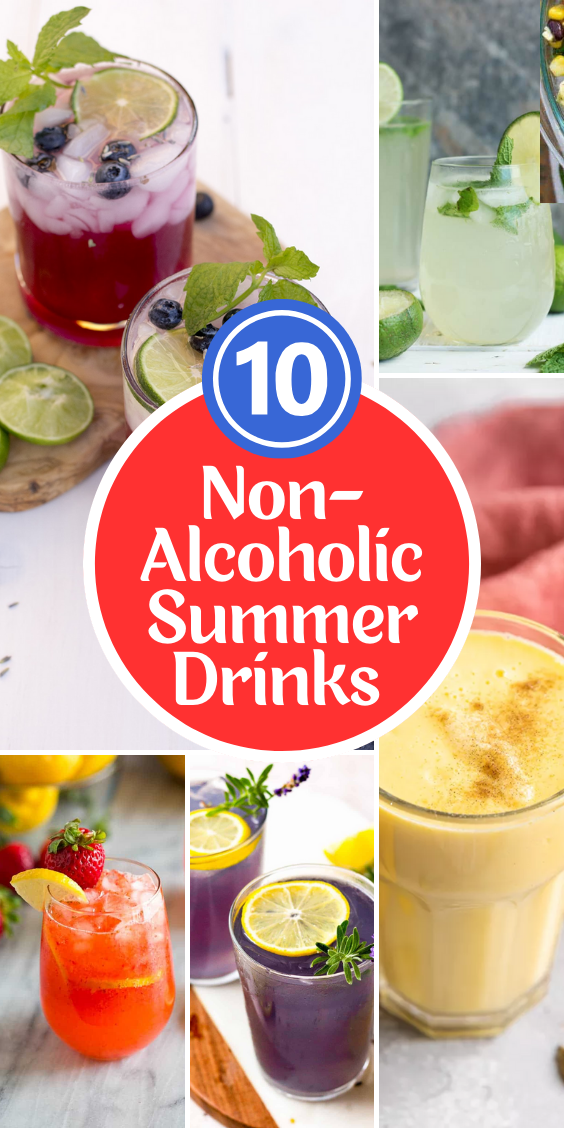 10 Refreshing Non-Alcoholic Summer Drinks You’ll Love