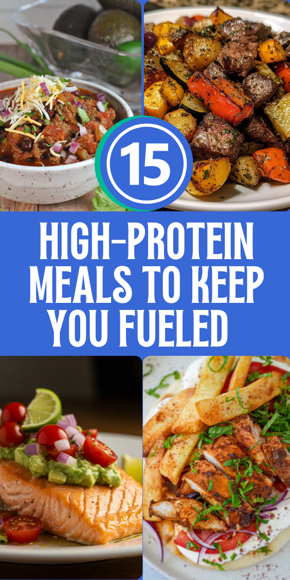 15 high-protein meals to keep you fueled