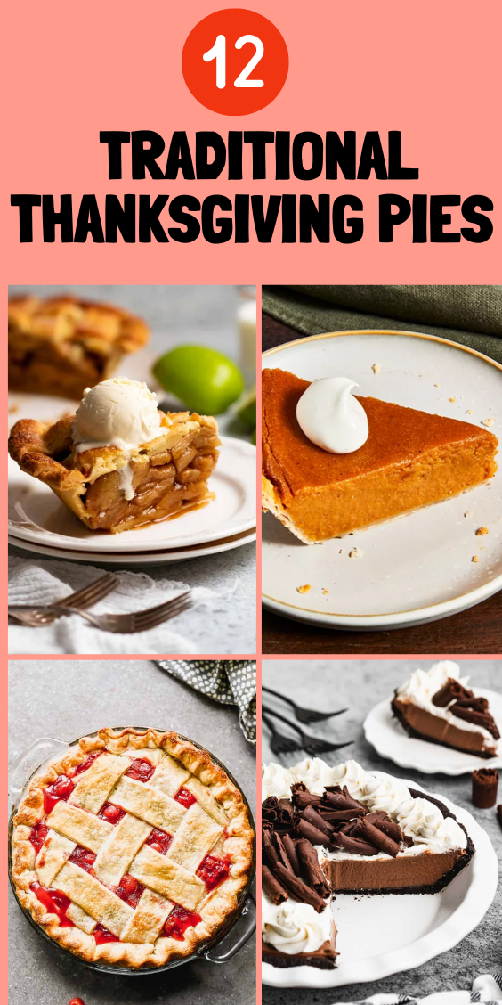 12 Traditional Thanksgiving Pies Everyone Loves