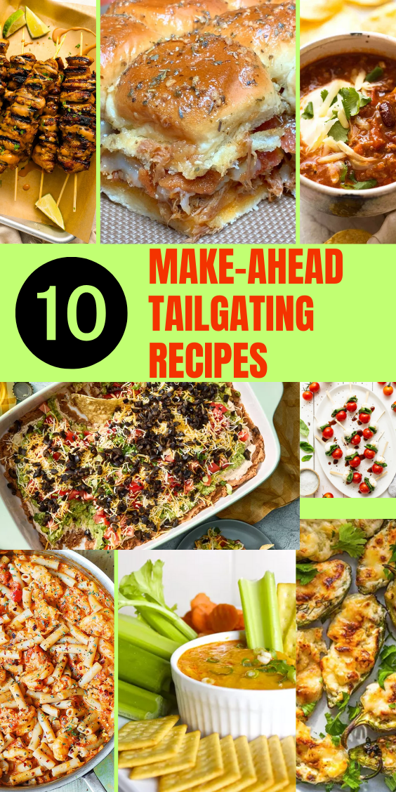 10 Make-Ahead Tailgating Recipes That Score Big