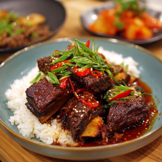 Braised Beef Short Ribs (Galbi Jjim — Korean-Style Comfort Food)