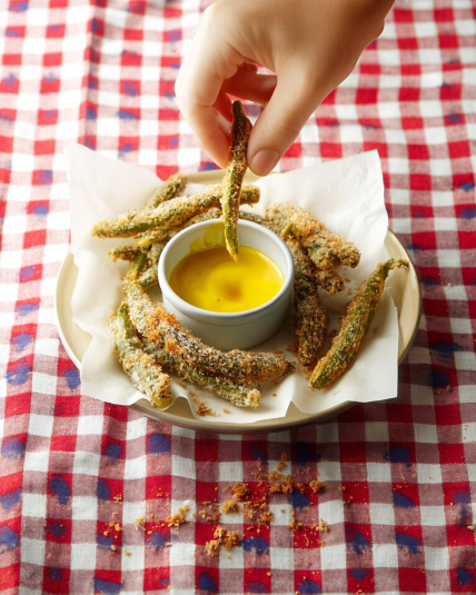 Crispy Green Bean Fries (Oven or Air Fryer)