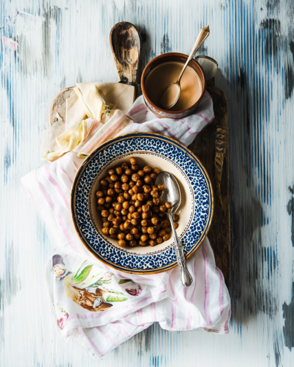 Crispy Air Fryer Chickpeas