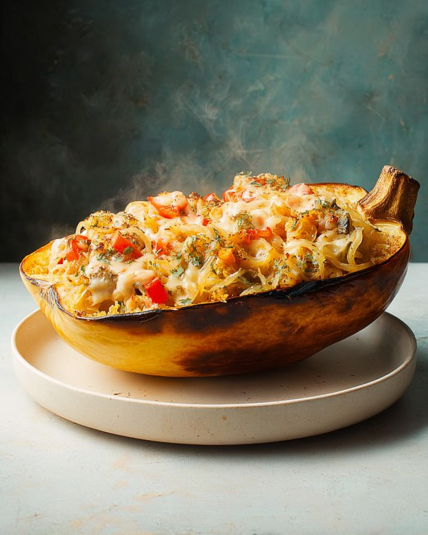 Veggie-Stuffed Spaghetti Squash