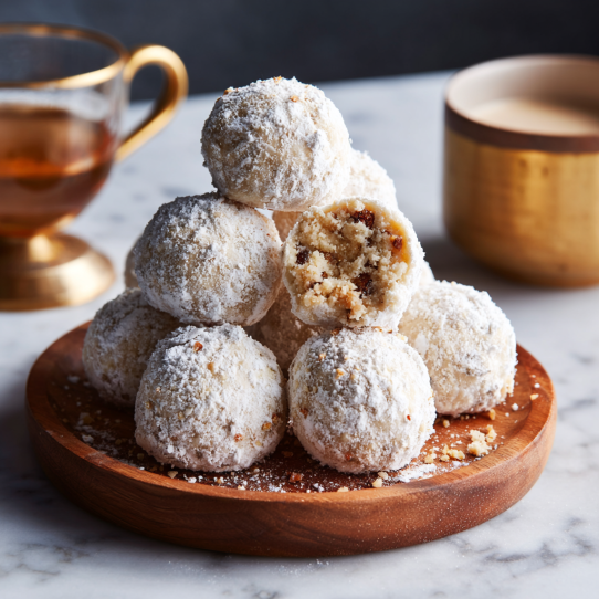 Toffee Snowballs (Russian Tea Cakes)