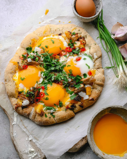 Savory Breakfast Galette