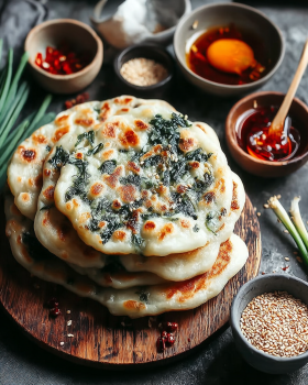 Crispy Chinese Scallion Pancakes (Cong You Bing): A Nostalgic Journey to Flavor