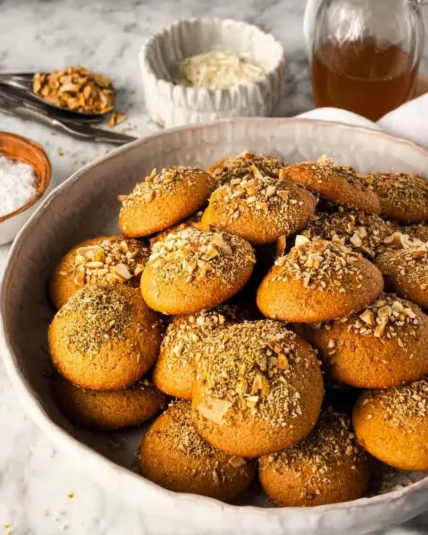 Melomakarona (Greek Honey Cookies)