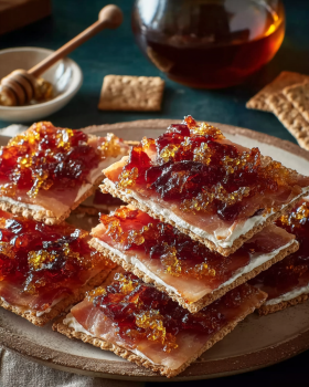 Irresistible Maple Candied Bacon Crackers: A Sweet and Savory Delight