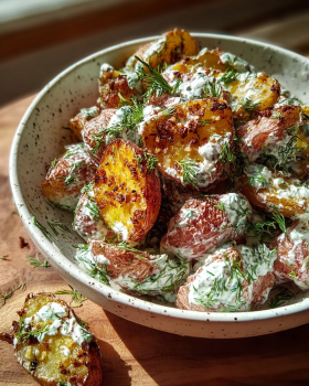 5-Star Crispy Smashed Potato Salad Recipe | Remarkable Crunch!