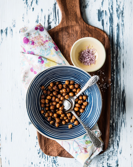 Crispy Air Fryer Chickpeas